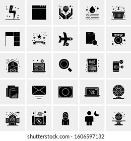 Set of 25 Universal Business Icons Vector