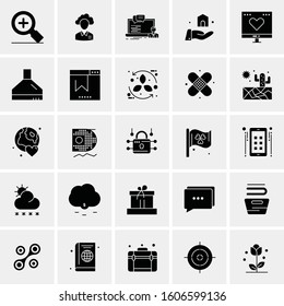 Set of 25 Universal Business Icons Vector