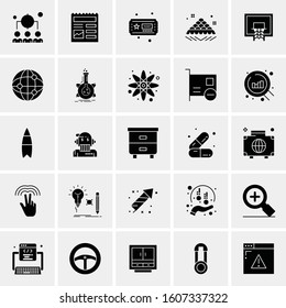 Set of 25 Universal Business Icons Vector