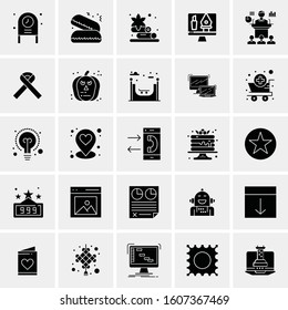 Set of 25 Universal Business Icons Vector