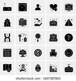 Set of 25 Universal Business Icons Vector