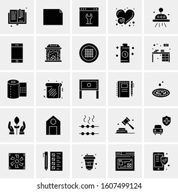 Set of 25 Universal Business Icons Vector