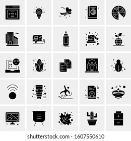 Set of 25 Universal Business Icons Vector