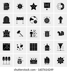Set of 25 Universal Business Icons Vector