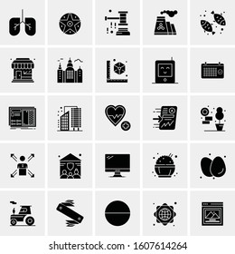 Set of 25 Universal Business Icons Vector