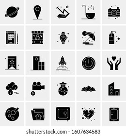 Set of 25 Universal Business Icons Vector
