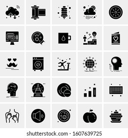 Set of 25 Universal Business Icons Vector