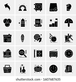Set of 25 Universal Business Icons Vector