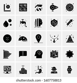 Set of 25 Universal Business Icons Vector