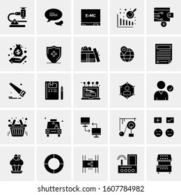 Set of 25 Universal Business Icons Vector