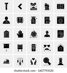 Set of 25 Universal Business Icons Vector