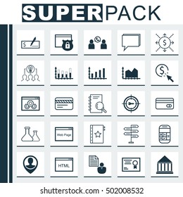 Set Of 25 Universal Editable Icons For Tourism, Traveling And Human Resources Topics