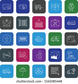 Set Of 25 Universal Icons For Mobile Application and websites
