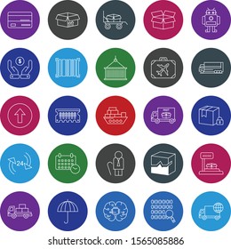 Set Of 25 Universal Icons For Mobile Application and websites
