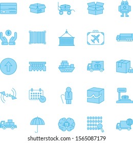 Set Of 25 Universal Icons For Mobile Application and websites
