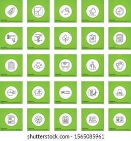 Set of 25 Universal Pixel Perfect Icons for your project
