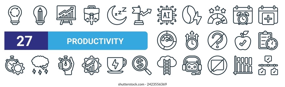 conjunto de 27 iconos de la productividad de la web de contorno como reciclar, creatividad, mejora, cafeína, eficiencia, lluvia de ideas, potencial, iconos de línea delgada de vector de línea de línea de línea de línea de línea de línea de línea de línea de línea de línea de línea de línea de línea de línea de línea de línea de línea de línea de línea de línea de línea de línea de línea de línea de línea de línea de línea de línea de línea de línea de línea de línea de línea de línea de línea de línea de línea de línea de línea de línea de línea de línea de línea de línea de línea de línea de línea de línea de línea de línea de línea de línea de línea de línea de línea de línea de línea de línea de línea de línea de línea de línea de línea de línea de línea de línea de línea de línea de línea de línea de línea de línea de línea de línea de línea de línea de línea de línea de línea de línea de línea de línea de línea de línea de línea móvil, aplicación móvil.