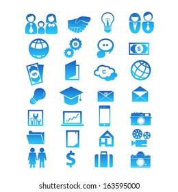 Set for 28 icon design