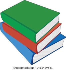 Ilustración Set de 3 Libros