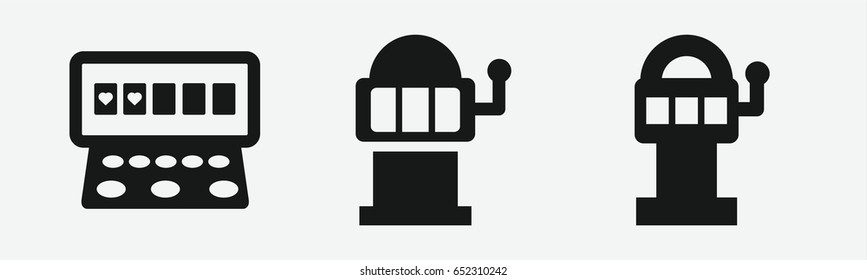 Set of 3 filled levericons
