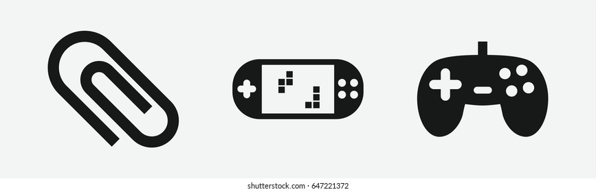Set of 3 filled padicons