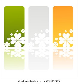 set of 3 irish banners