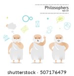 Set of 3 philosophers 
