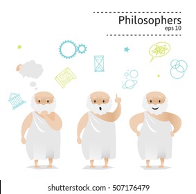 Set of 3 philosophers 