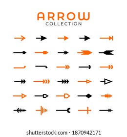 set of 30 flat arrow collection 