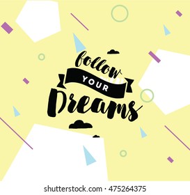 Set of 36 greeting cards with Inspirational quotes, motivation. Typography for poster, invitation or t-shirt. Vector lettering, design. Text on abstract background