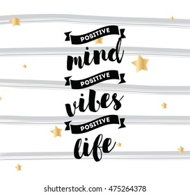 Set of 36 greeting cards with Inspirational quotes, motivation. Typography for poster, invitation or t-shirt. Vector lettering, design. Text on abstract background