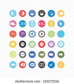 Set of 36 Quality icon ( Fire Service icons , Medical icons , Media icons , Money icons , Food icons ,Mobile icons , Police icons ,Web icons , Camping icons, butterfly icons snowflakes icon )