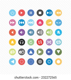 Set of 36 Quality icon ( Fire Service icons , Medical icons , Media icons , Money icons , Food icons ,Mobile icons , Police icons ,Web icons , Camping icons, butterfly icons snowflakes icon )