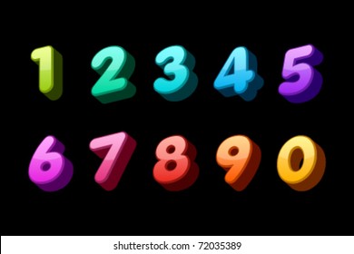 Set 3d colorful numbers