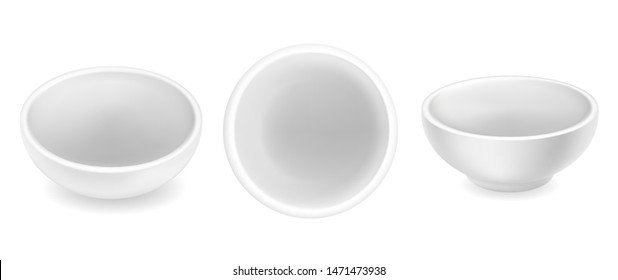 small white ceramic dish