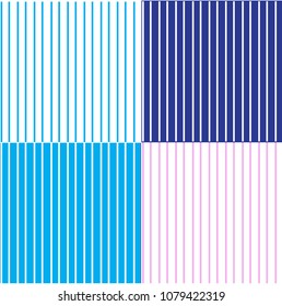A set of 4 beautiful striped patterns. Can be used for fabrics for sewing men's shirts or for summer women's pants.
