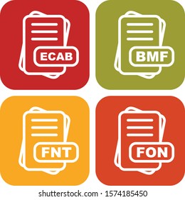 Set of 4 Quality icon
