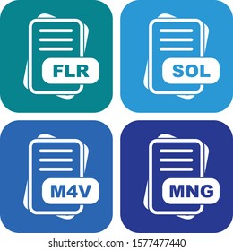 Set of 4 Quality icon
