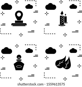 Set of 4 Quality icon for your project
