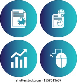 Set of 4 Quality icon for your project
