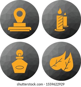 Set of 4 Quality icon for your project
