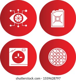 Set of 4 Quality icon for your project

