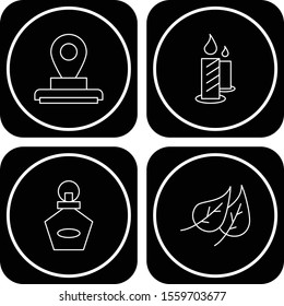 Set of 4 Quality icon for your project
