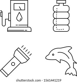 Set of 4 Quality icon for your project
