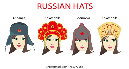 name of traditional russian hats