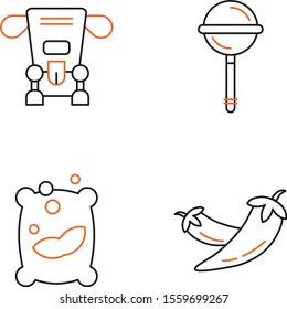  Set of 4 Universal Pixel Perfect Icons for your project
