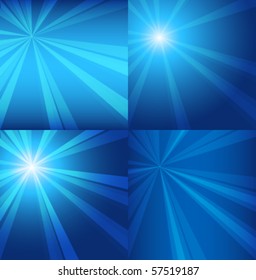 Set of 4 vector backgrounds