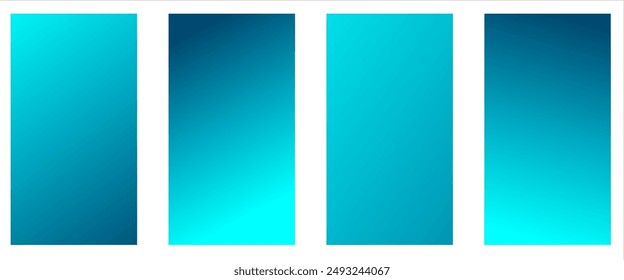 Set of 4 vector gradient backgrounds , gradient colorful background, vector eps10