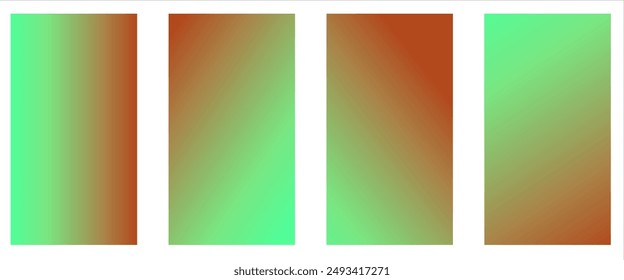 Set of 4 vector gradient backgrounds , gradient colorful background, vector eps10