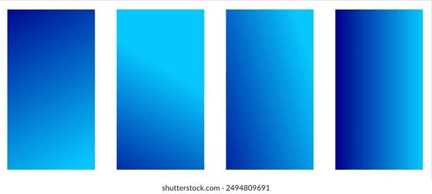 Set of 4 vector gradient backgrounds , gradient colorful background, vector eps10